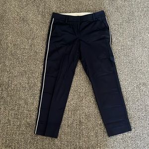 Jcrew navy slacks, size 2, never been worn, great condition.
